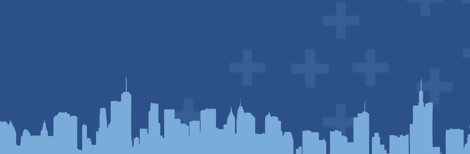 stylized nyc skyline 